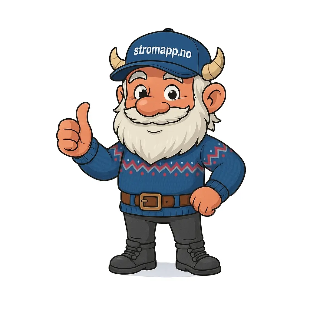 strømapp-maskot stromapp maskot